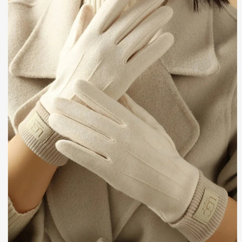Cashmere-Wool Touchscreen Gloves
