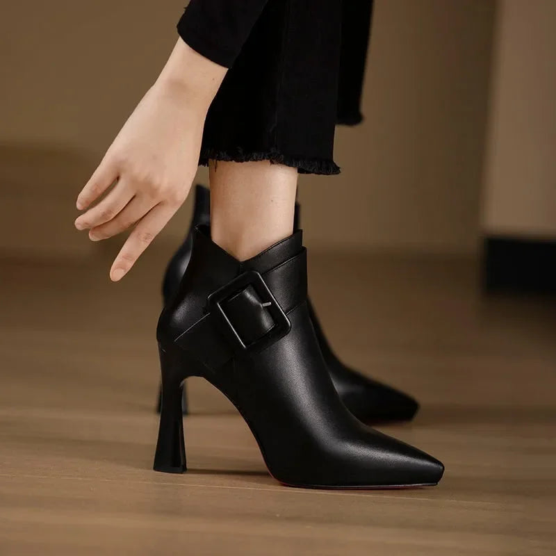Clarice Ankle Buckle Boot