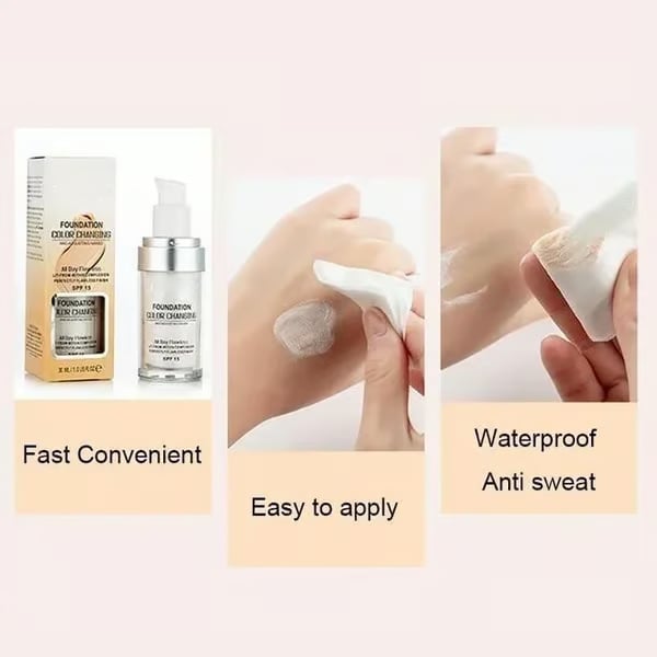 2025 Colour Changing Mature Skin Foundation