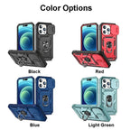 Magnetic Car Finger Ring 3-in-1 Phone Case