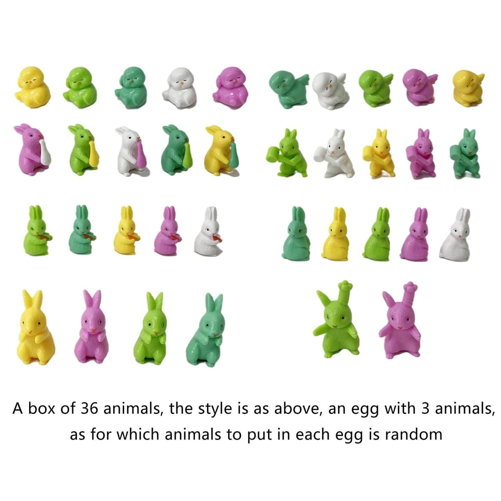 12 Prefilled Easter Eggs With Pull Back Cars