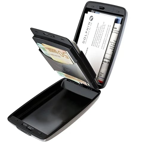 Secure RFID Cash and Cards Wallet