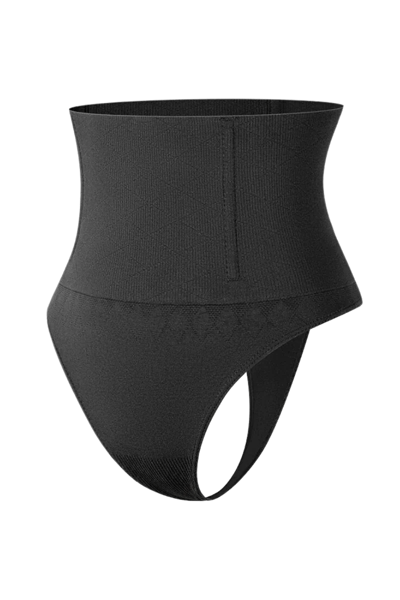 Plus Size High Waist Tummy Control Thong