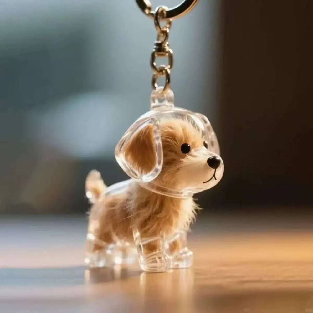 Flash Sale Dog Hair Keepsake Keychain - Memory Capsule Pendant