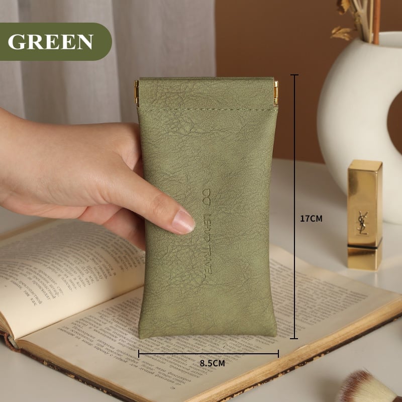 (🔥HOT SALE-48% OFF )Snap Closure Leather Organizer Pouch🔥