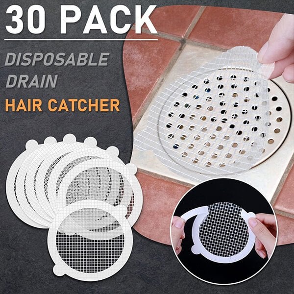 49% OFF 30 PCS Disposable Shower Drain Hair Catcher
