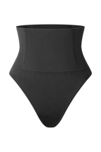 Plus Size High Waist Tummy Control Thong