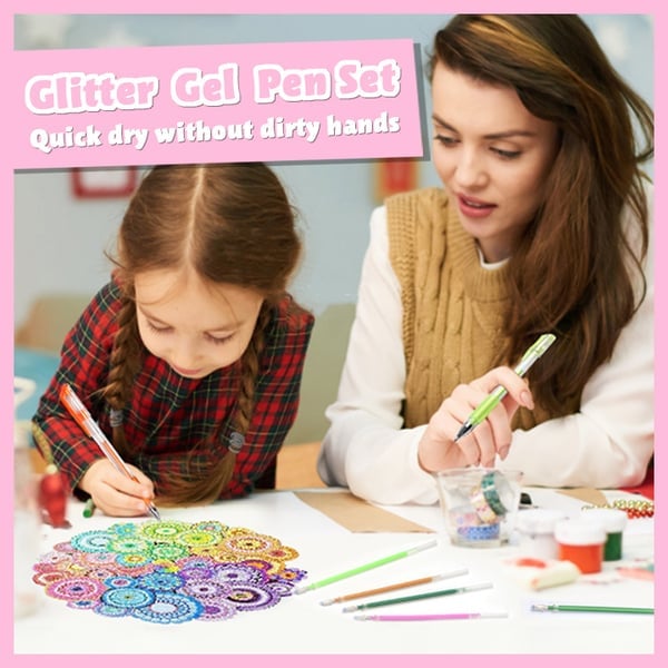Mega Sale 49% OFF Glitter Gel Pen Set