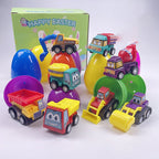 12 Prefilled Easter Eggs With Pull Back Cars