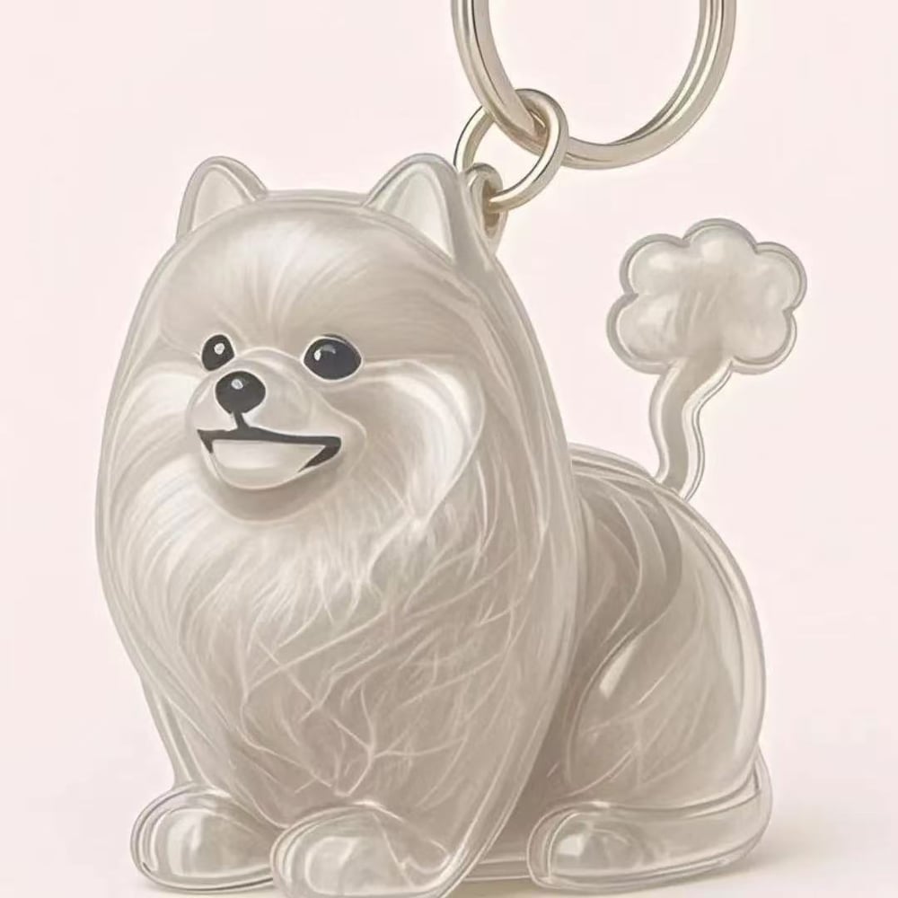 Flash Sale Dog Hair Keepsake Keychain - Memory Capsule Pendant