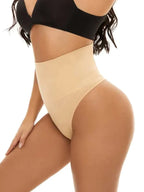 Plus Size High Waist Tummy Control Thong