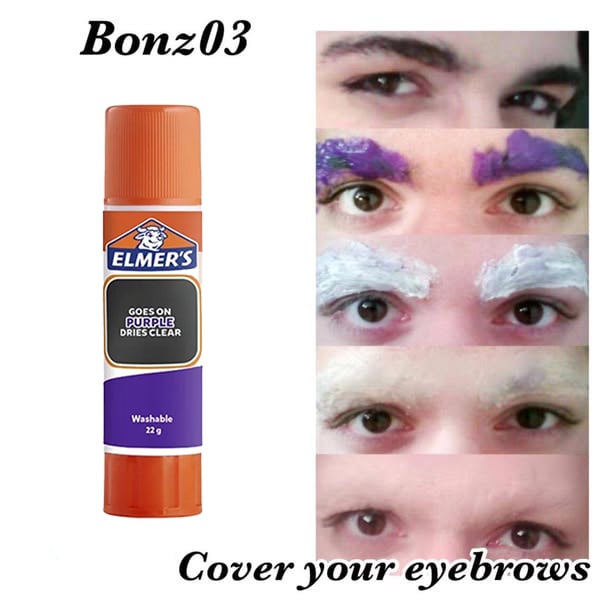 Flash Sale Washable Eyebrow Glue Stick – Safe, Non-Toxic & Washes Off Easily