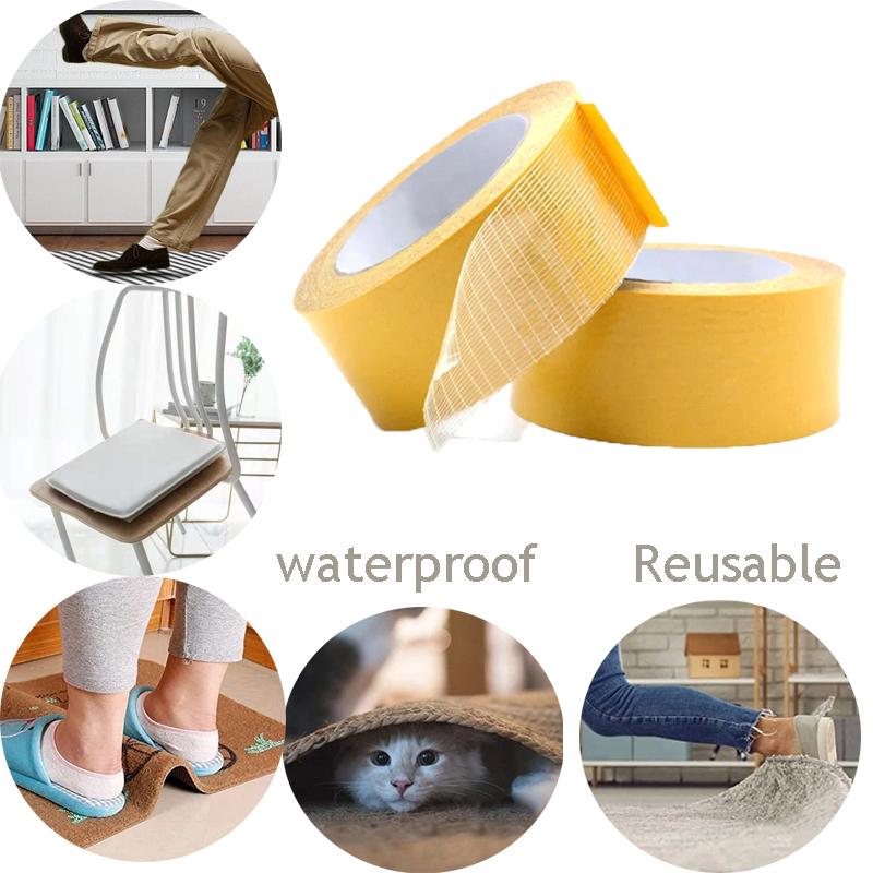 BIGGEST SALE - 49% OFF Strong Adhesive Double-sided Gauze fiber Mesh Tape
