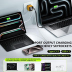 3 in 1 Charger Retractable 80W MAX Fast