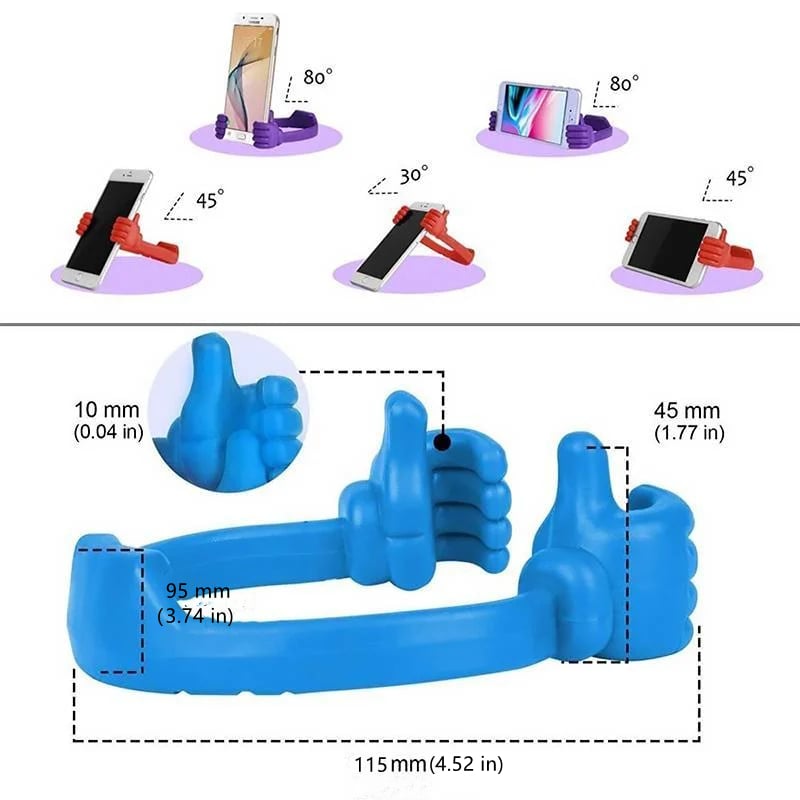 Lazy Thumb Stand With Thumbs Up