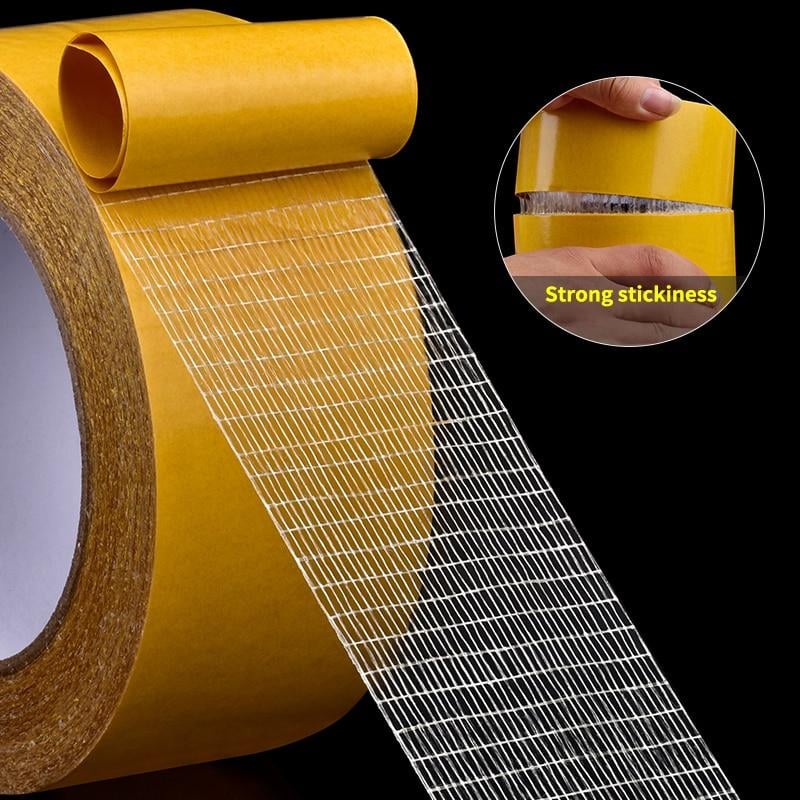 BIGGEST SALE - 49% OFF Strong Adhesive Double-sided Gauze fiber Mesh Tape