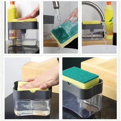 Best Deal  2 in 1 Soap Dispenser with Sponge