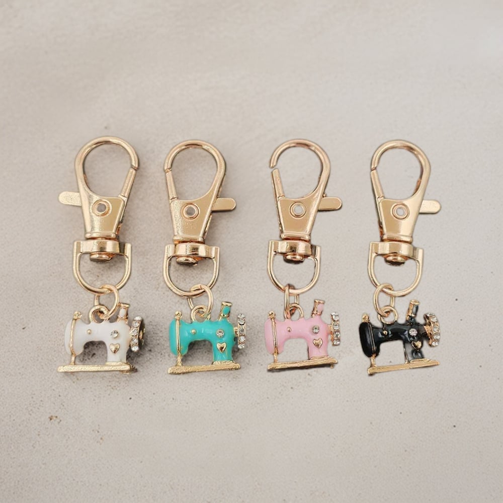 Mini Sewing Machine Keychains – A Stitch of Memory & Meaning