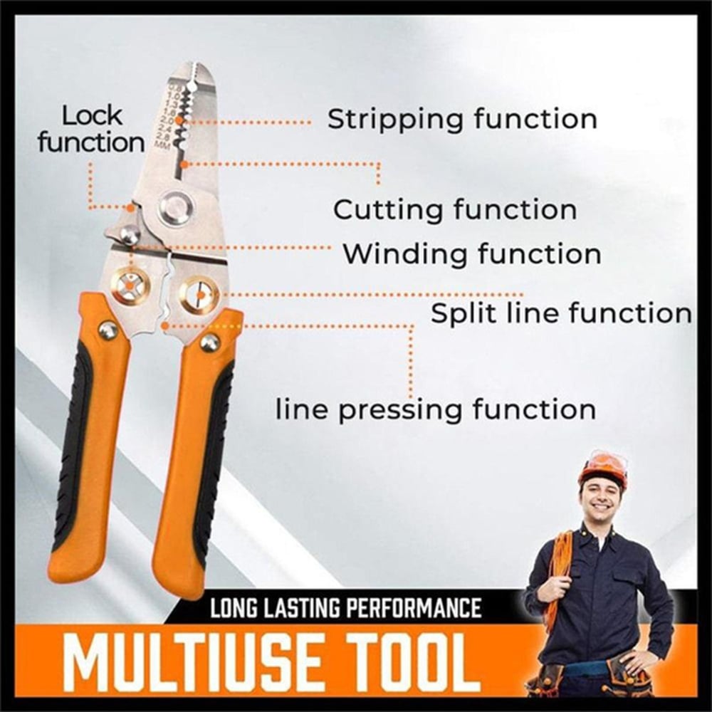 (🔥HOT SALE NOW - 49% OFF)- Multifunction Wire Plier Tool(BUY 2 GET FREE SHIPPING)