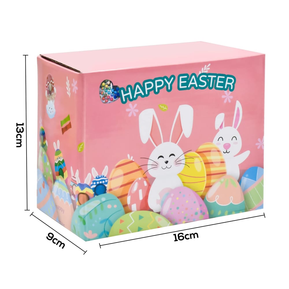 12 Prefilled Easter Eggs With Pull Back Cars