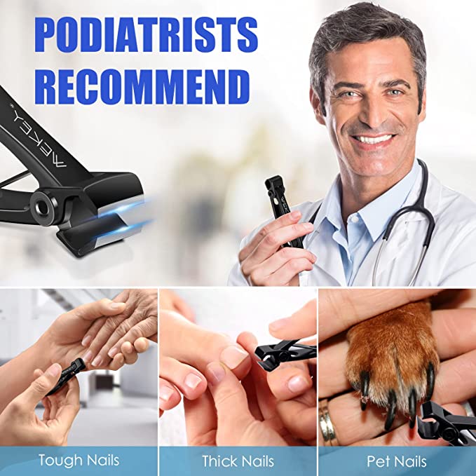 Ultra Sharp Stainless Steel Nail Clippers 🔥