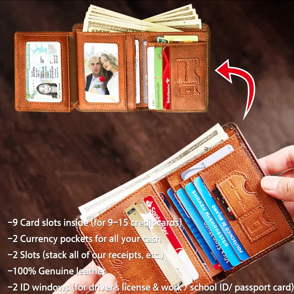 RFID🔒Genuine Leather Wallet for Men💰