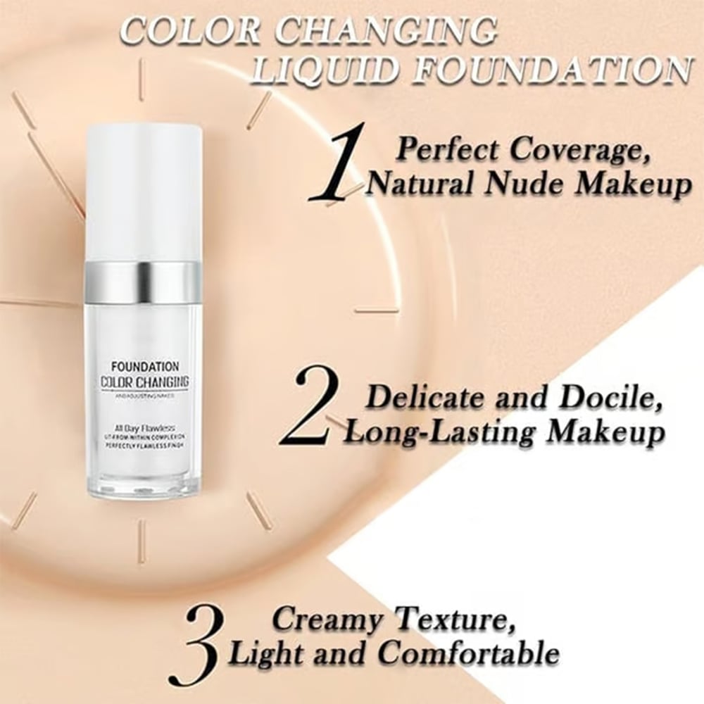 2025 Colour Changing Mature Skin Foundation