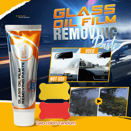 Glass Oil Film Removing Paste（Complimentary Sponge Cleaning）