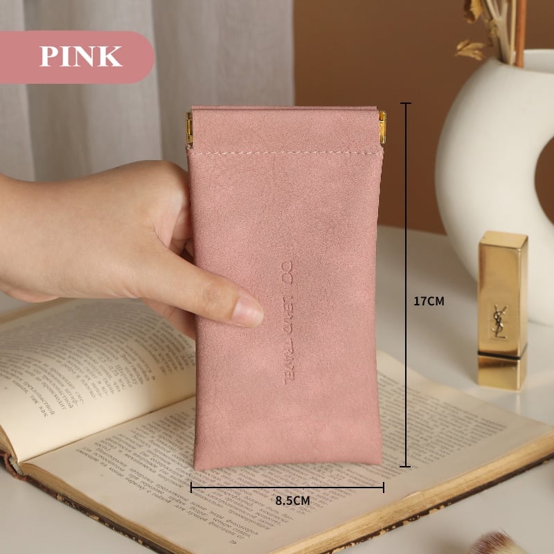 (🔥HOT SALE-48% OFF )Snap Closure Leather Organizer Pouch🔥