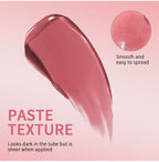 Flash Sale Honey Tinted Lipstick – Hydrating Black & Pink Balm with Sheer Shine, Long-Wear Cherry Gloss