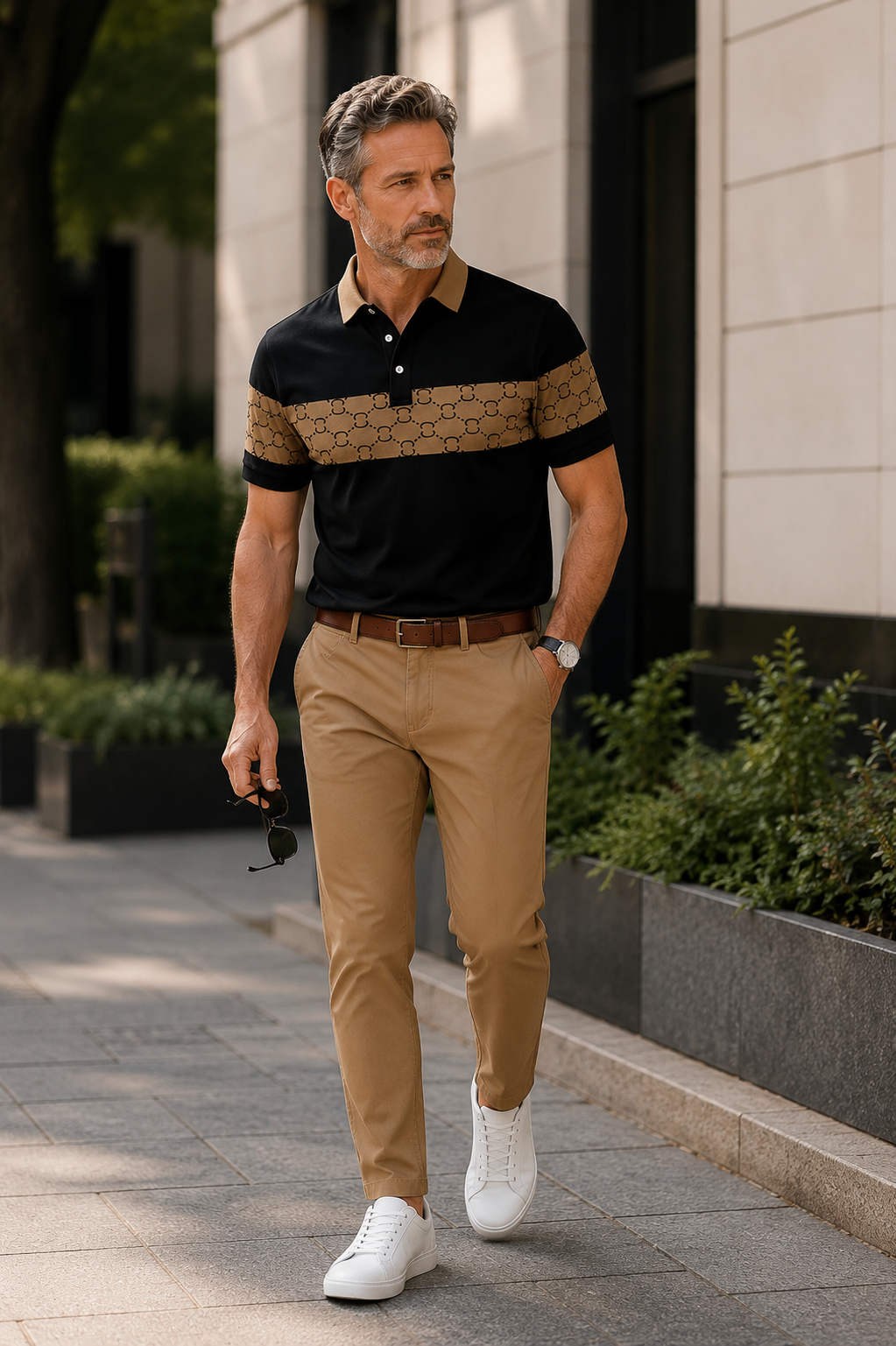 ( Buy 1 get 2 ) Polo & Pants Set Obsidian Heritage