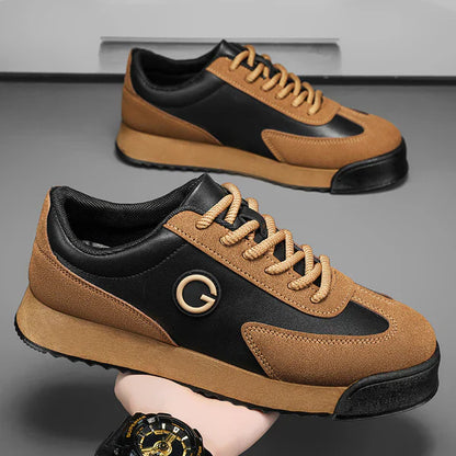 Goldmere Classic Leather Sneakers