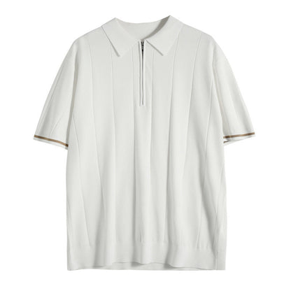 Lozano Lopez Zip Polo