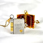 My Little Star Book Necklace