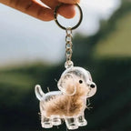 Flash Sale Dog Hair Keepsake Keychain - Memory Capsule Pendant