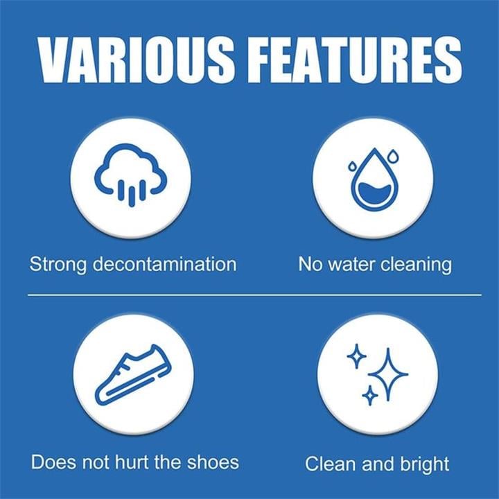 Shoes Whitening Cleaner e pii e poo e blaaa e bluuuu  e tals