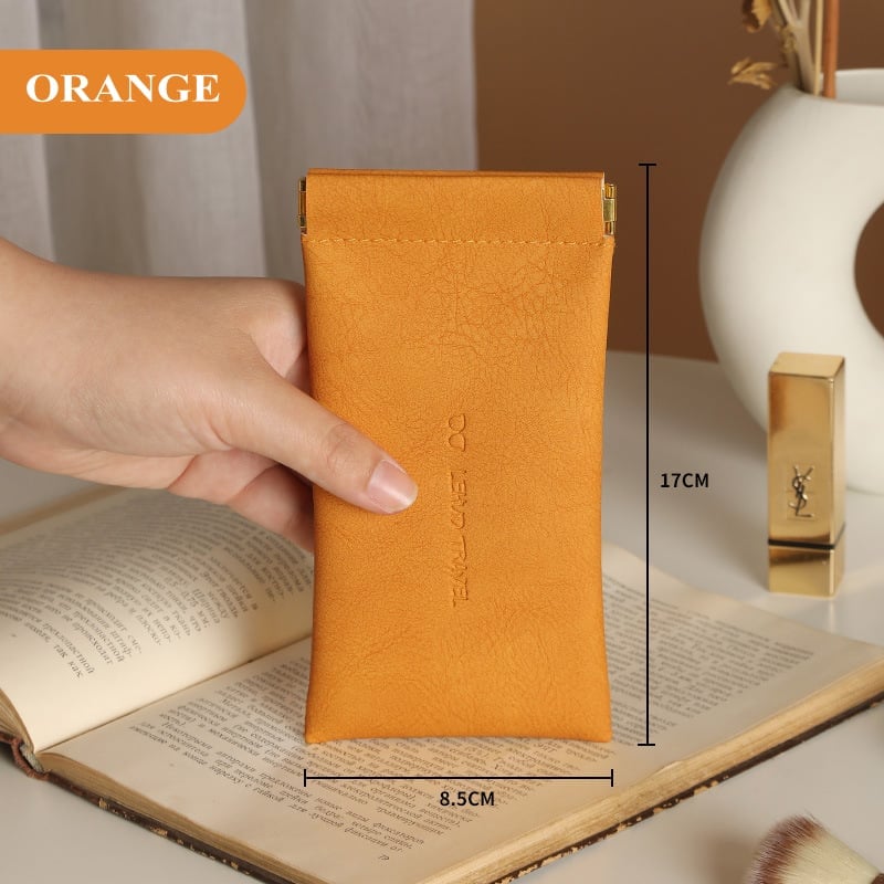 (🔥HOT SALE-48% OFF )Snap Closure Leather Organizer Pouch🔥