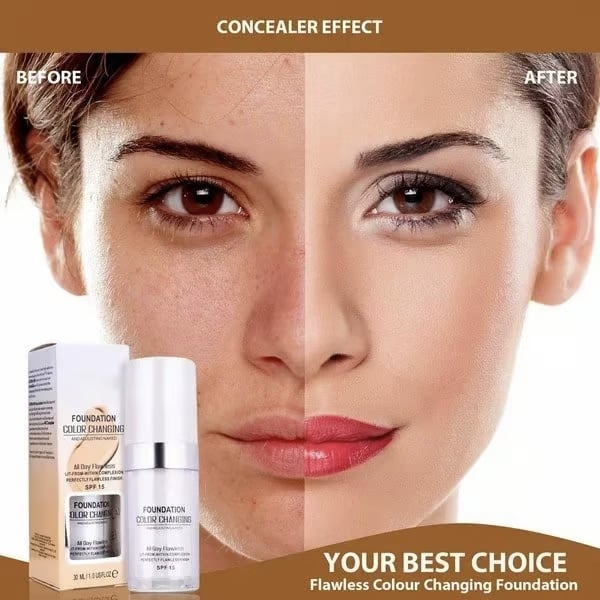 2025 Colour Changing Mature Skin Foundation