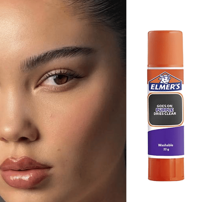 Flash Sale Washable Eyebrow Glue Stick – Safe, Non-Toxic & Washes Off Easily