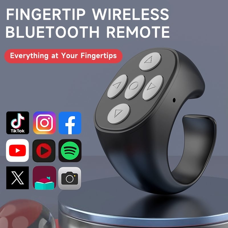 Fingertip Wireless Bluetooth Remote Control