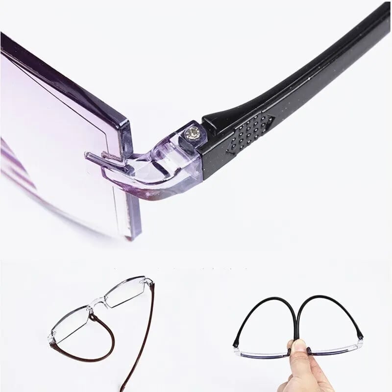 💥💥Sapphire High Hardness Anti-blue Progressive Far And Near Dual-Use Reading Glasses