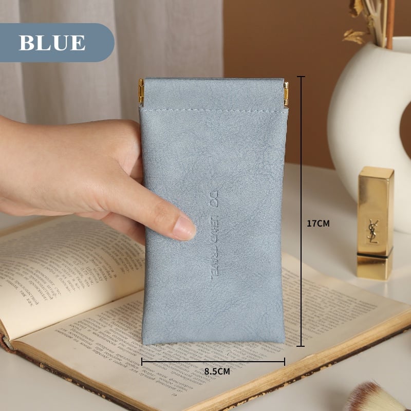 (🔥HOT SALE-48% OFF )Snap Closure Leather Organizer Pouch🔥
