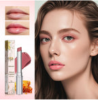 Flash Sale Honey Tinted Lipstick – Hydrating Black & Pink Balm with Sheer Shine, Long-Wear Cherry Gloss