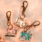 Mini Sewing Machine Keychains – A Stitch of Memory & Meaning