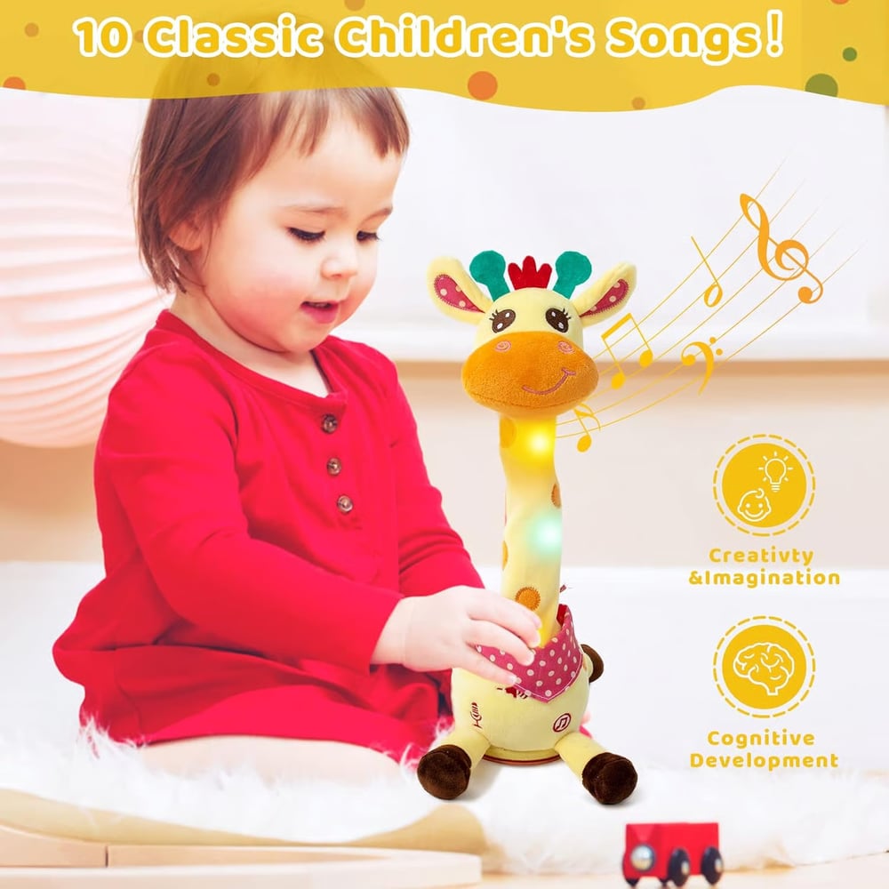 Best-Selling Musical Giraffe Toy – Sings, Dances & Repeats What You Say!