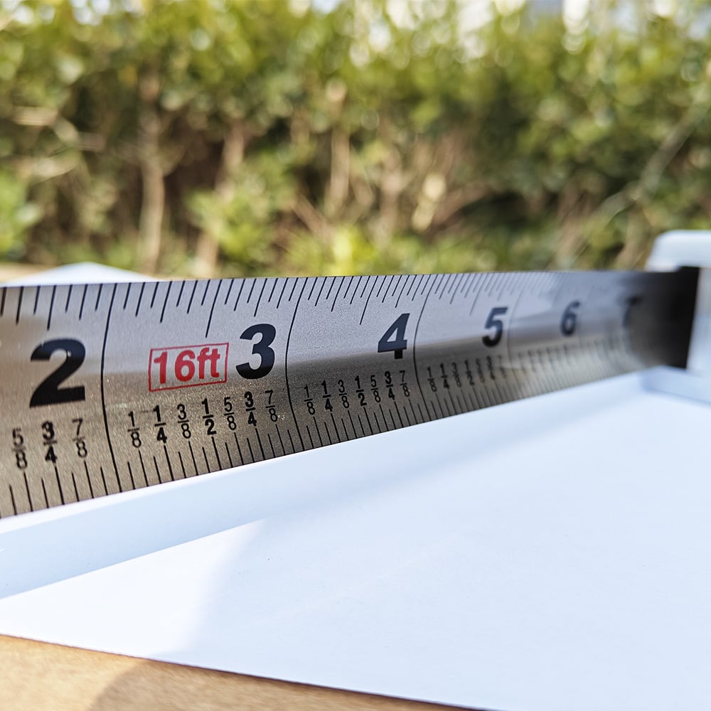 2025 New 16/25FT Stainless Steel Measuring Tape, Anti Rust,Strong Magnetism on The Bottom,Hollow Design