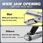 Ultra Sharp Stainless Steel Nail Clippers 🔥