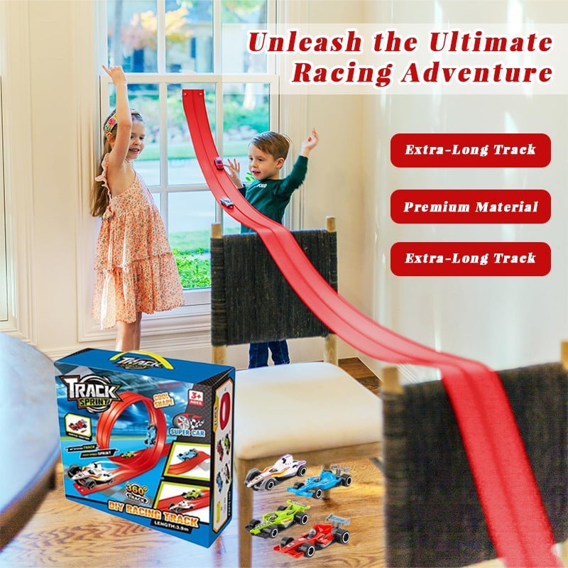 2025 Christmas Surprise Gift: DIY Hot Wheels Racetrack Racing Toy