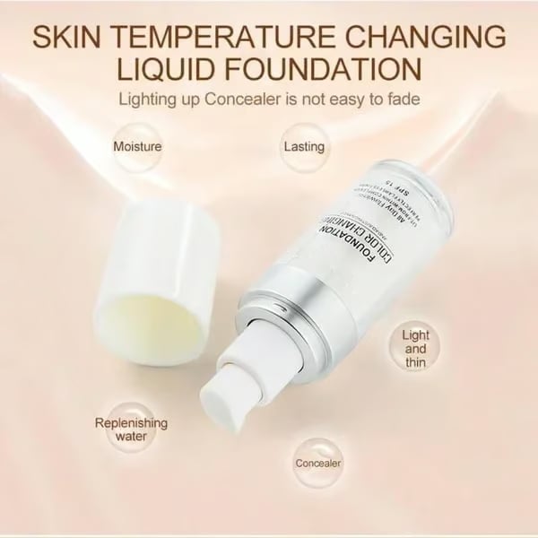 2025 Colour Changing Mature Skin Foundation
