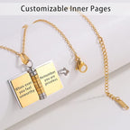 My Little Star Book Necklace